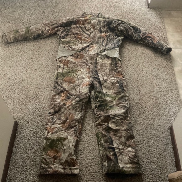 Cabela's Jackets & Coats Cabelas Zonz Woodland Camo Insulated